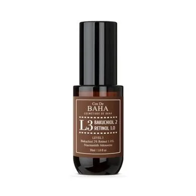 Cos De Baha L3 Bakuchiol 2 Retinol 1.0 Serum – сироватка з ретинолом 1% та бакучіолом 2% 30 мл (термін придатності до 24.06.2027)