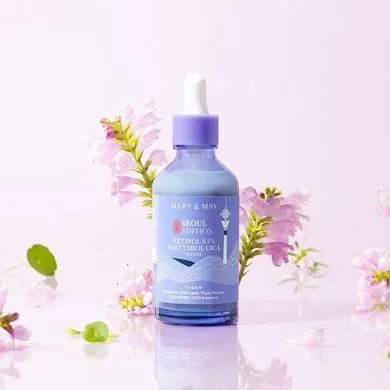 Mary&May Retinol 0.1% Bakuchiol CICA Serum – сироватка з ретинолом та бакучіолом 80 мл