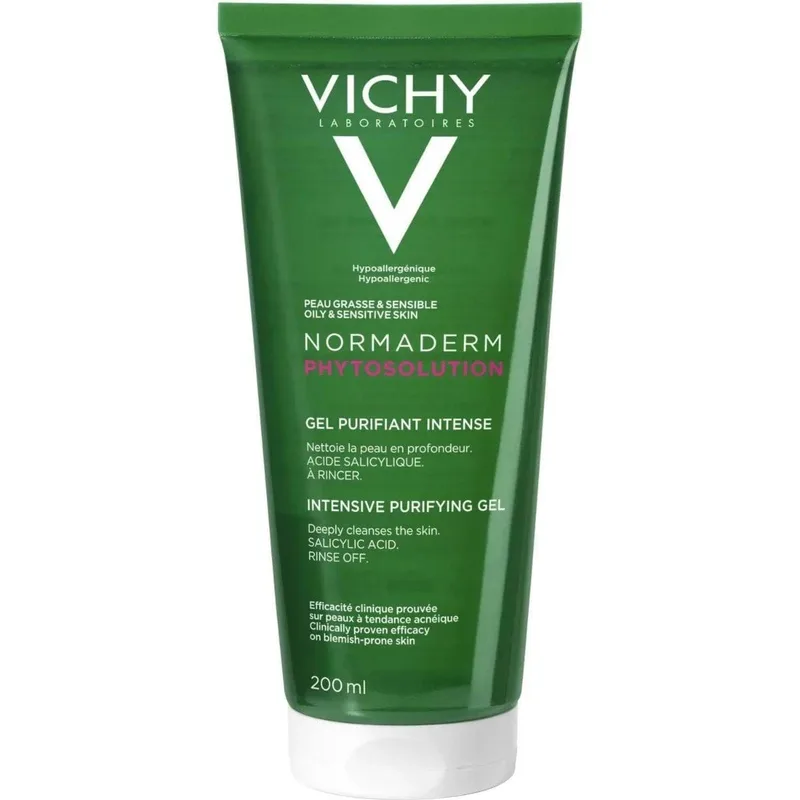 Гель для вмивання Vichy Normaderm жирної шкіри схильної до висипань 200 мл
