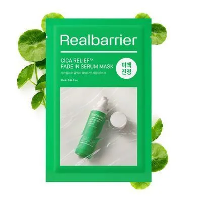 Real Barrier Cicarelief Rx Fade In Serum Mask – маска тканинна заспокійлива