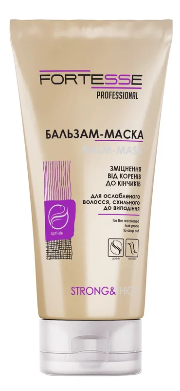Бальзам- маска Fortesse Pro зміцнююча для ослабленого волосся 200 мл