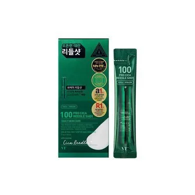 VT Cosmetics Pro Cica Reedle Shot 100 Stick 2ml (10ea) – набір стіків із сироваткою зі спікулами (100) і центеллою (10 шт.) 10 шт