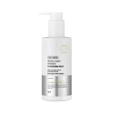 VT Cosmetics Reedle Shot Synergy Cleansing Milk – очищувальне молочко зі спікулами 200 мл (термін придатності до 30.01.2027)