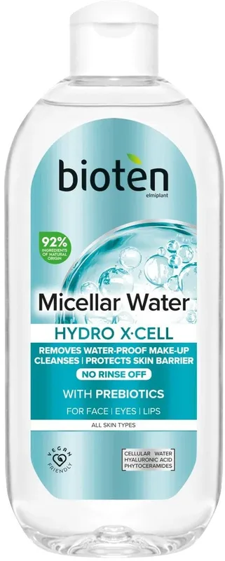 Міцелярна вода BIOTEN Hydro X-Cell для всіх типів шкіри 400 мл