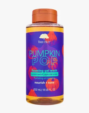 Tree Hut Pumpkin Pop Foaming Gel Wash – гель для душу з ароматом гарбузового сидру 532 мл