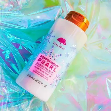 Tree Hut Peppermint Pearl Foaming Gel Wash – гель для душу з ароматом перцевої м'яти та ванілі 532 мл