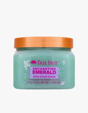 Tree Hut Enchanting Emerald Sugar Scrub – цукровий скраб для тіла ароматом просекко, сандалового дерева та мускусу 510 г