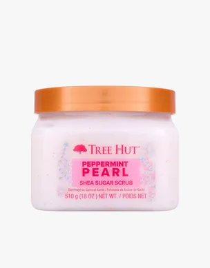 Tree Hut Peppermint Pearl Sugar Scrub – цукровий скраб для тіла з ароматом перцевої м'яти та ванілі 510 г