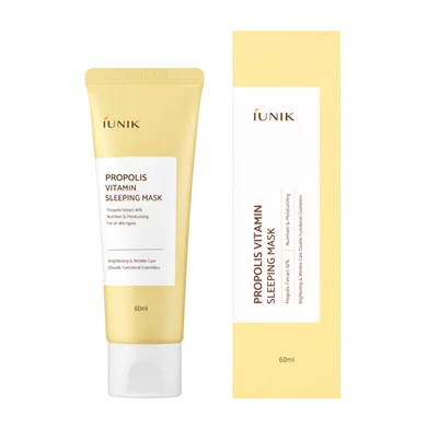 IUNIK Propolis Vitamin Sleeping Mask – нічна маска з прополісом 60 мл