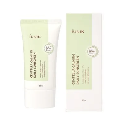 IUNIK Centella Calming Daily Sunscreen – сонцезахисний крем з центеллою SPF50+ PA++++ (60 мл)