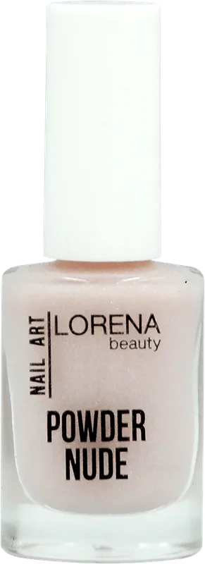 LORENA beauty лак для нігтів Powder nude №02, 10 мл