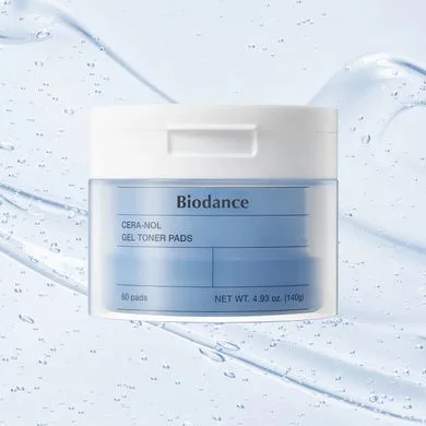 Biodance Cera-nol Gel Toner Pads – зволожуючі гелеві пади 60 шт. (термін придатності до 29.04.2027)