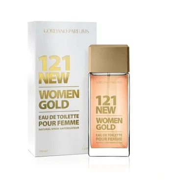GORDANO PARFUMS 121 NEW WOMEN GOLD туалетна вода жіноча, 50мл