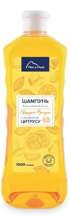 Шампунь для волосся Mari e Monti Цитрус очищуючий 1000 мл