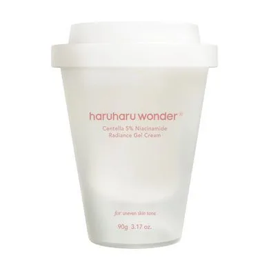 Haruharu Wonder Centella 5% Niacinamide Radiance Gel Cream – зволожуючий гель-крем з ніацинамідом 5% і центеллою 90 г
