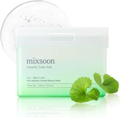 MIXSOON Centella Asiatica Toner Pad – тонер-пади з центеллою 120 шт.