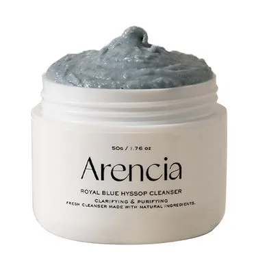 ARENCIA Fresh Blue Hyssop Rice Mochi Cleanser – желе для вмивання "моті" з гісопом і рисом 120 г