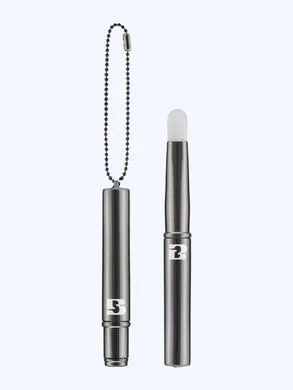 BRAYE Pocket Lip Brush Dark Silver – кишеньковий пензлик для губ