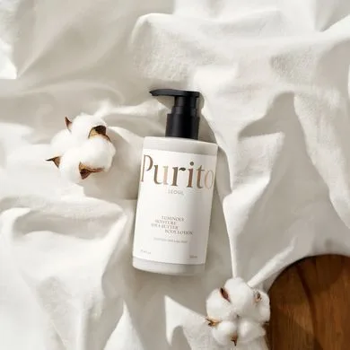 Purito Seoul Luminous Moisture Shea Butter Body Lotion – зволожувальний лосьйон для тіла з маслом ши аромат Cotton Dreamlight 300 мл