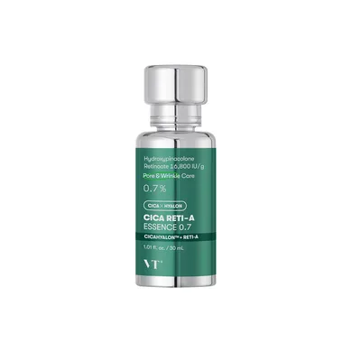 VT Cosmetics Cica Reti-A Essence 0.7 – сироватка з центеллою та ретинолом 30 мл (середня/висока інтенсивність)