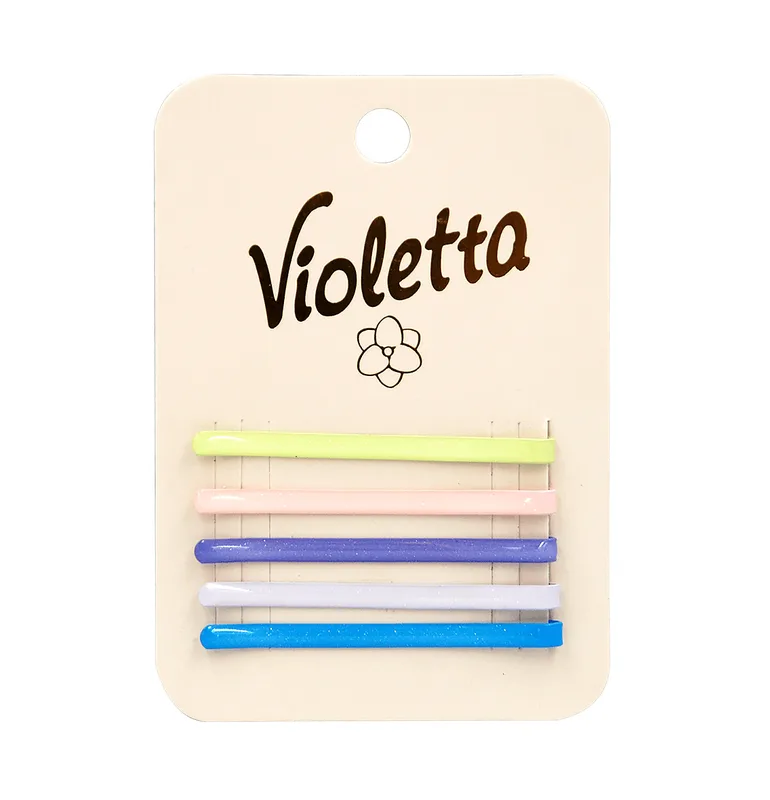 Невидимки для волосся Violetta "Everyday Essential" колір в асортименті (CH-SM-23-503) 5 шт.