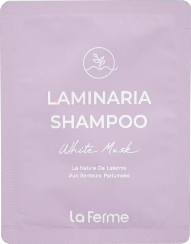 Шампунь La Ferme Laminaria White Musk для чутливої ​​шкіри голови 7 мл