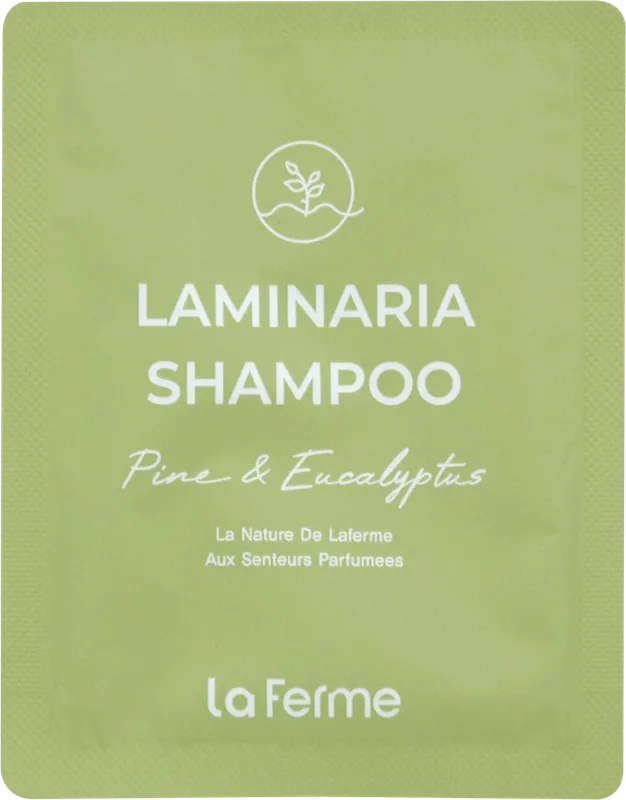 Шампунь La Ferme Laminaria Pine & Eucalyptus відновлюючий 7 мл