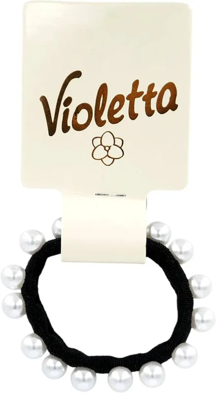 Резинка для волосся Violetta з намистинами (CH-SM-23
