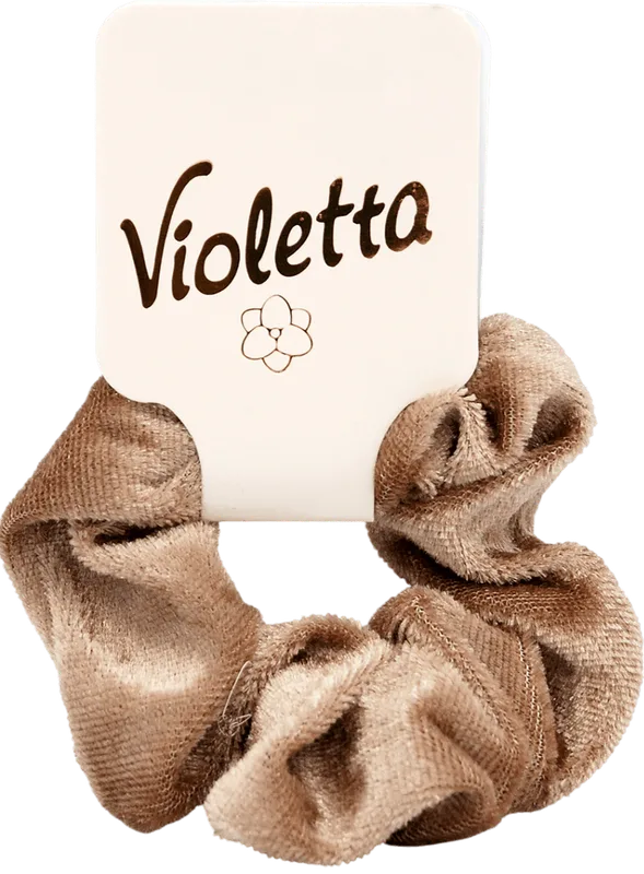 Резинка для волосся Violetta оксамитова 1 шт