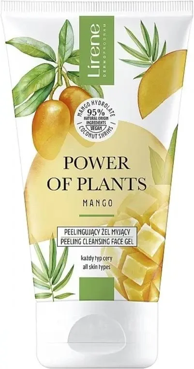 Пілінг для обличчя Lirene Манго Power of Plants очищуючий 150 мл