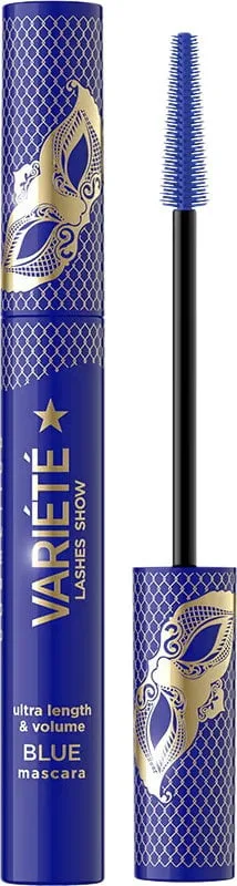 Туш для вій Eveline Variete Lashes Show Ultra-Length & Volume Mascara синя 9 мл