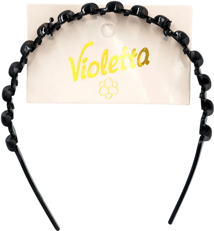 Обідок для волосся Violetta col. фігурний (CH-SM-23-511) 1 шт