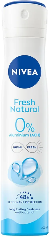 Дезодорант-спрей NIVEA Fresh Natural Натуральна свіжість 200 мл