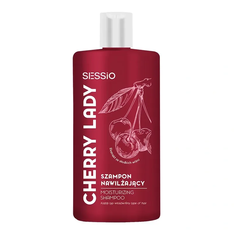 Sessio Cherry Lady зволожувальний шампунь для волосся 300 мл