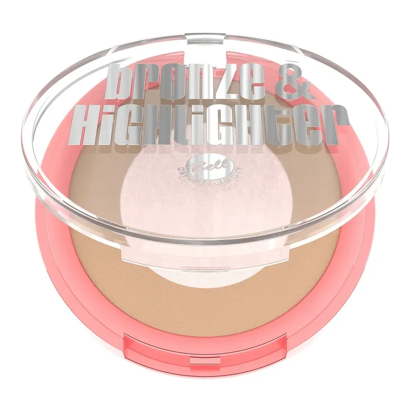 Bell Bronze & Highlighter освітлюючий бронзер для обличчя 01 Bronze Light 9 г