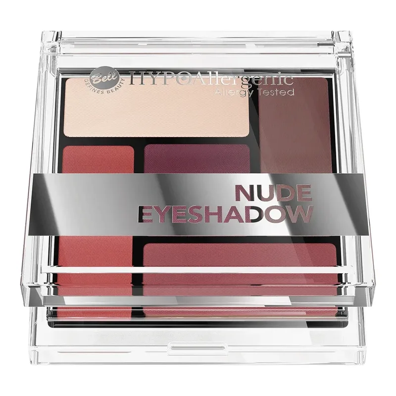 Bell Hypoallergenic Nude Eyeshadow сатиново-кремові тіні для повік