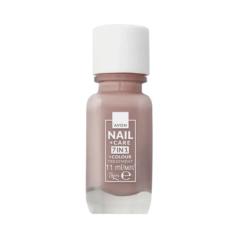 Avon Nail + Care 7in1 лак для нігтів з кондиціонером Cocoa Hug 11 мл