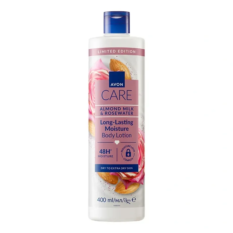 Avon Care зволожуючий бальзам для тіла Almond Milk & Rosewater 400 мл