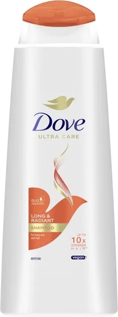 Шампунь для волосся Dove Long&Radiant Ultra Care довжина та сяйво, 400 мл