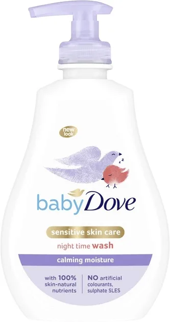 Dove Baby гель для душу Заспокійливе зволоження, 400мл