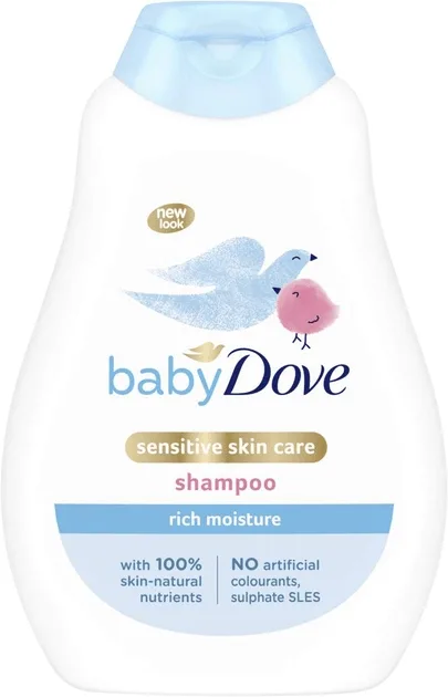 Dove Baby шампунь дитячий Інтенсивне зволоження, 400мл