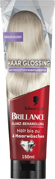Бальзам тонуючий Brillance Hair Gloss Перлинний блонд 150 мл