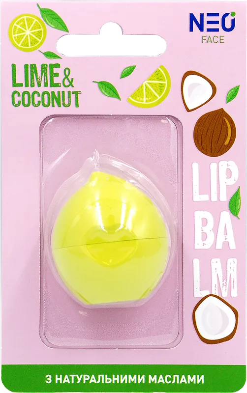 Бальзам для губ NEO FACE Lime-Coconut 9 г