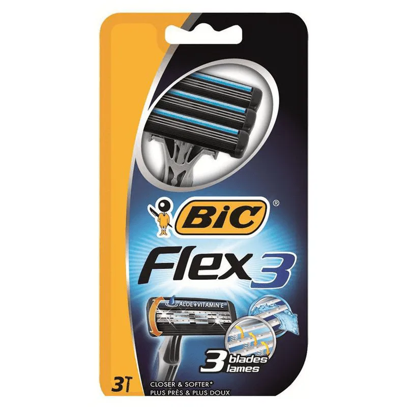 Bic станок чол. одноразовий Flex Classic 3 3шт, 3леза