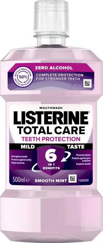 Ополіскувач для ротової порожнини listerine тотал кеар 500 мл