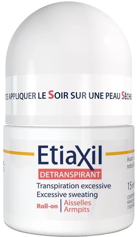 Антиперспірант Etiaxil Normal для нормальної шкіри, Roll-on, 15 мл, для пахв