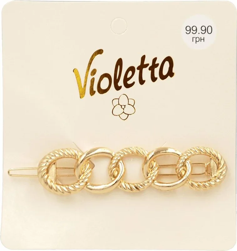 Заколка для волосся Violetta (CH-WNT-24-79) 1 шт
