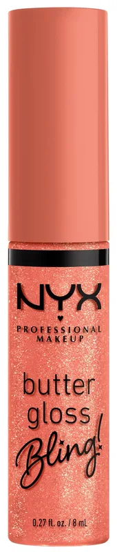 Блиск для губ NYX Professional Makeup Butter Gloss Bling зволожувальний 02 Dripped Out 8 мл