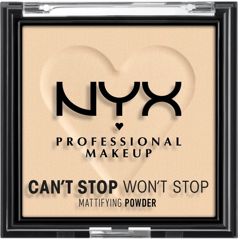 Пудра для обличчя NYX Professional Makeup Can't Stop Won't Stop 02 Light 6 г