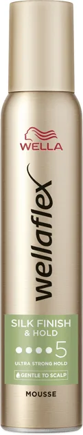 Мус для волосся WELLAFLEX Шовковисте укладання та фіксація 5, 200 мл